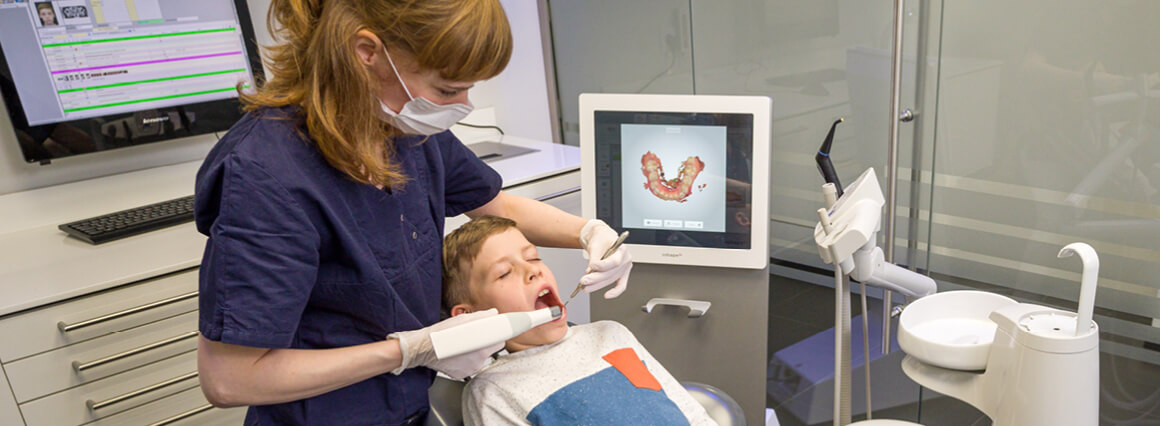 3D Abdruck eines Patienten mit Incognito Zahnspange