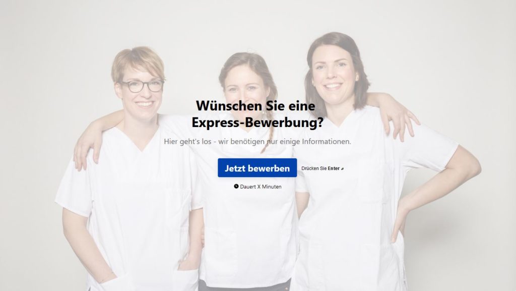 Bewerbung Job Zahnarzt Praxis Berlin